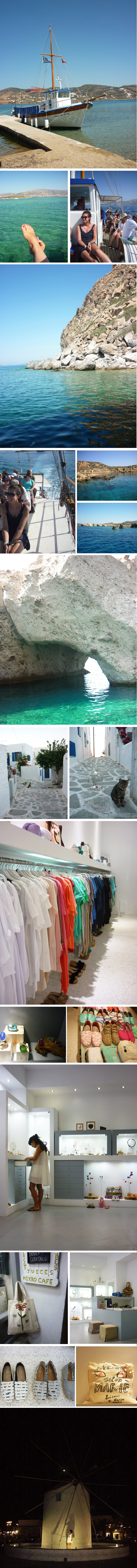 Paros cyclades voyage Grèce