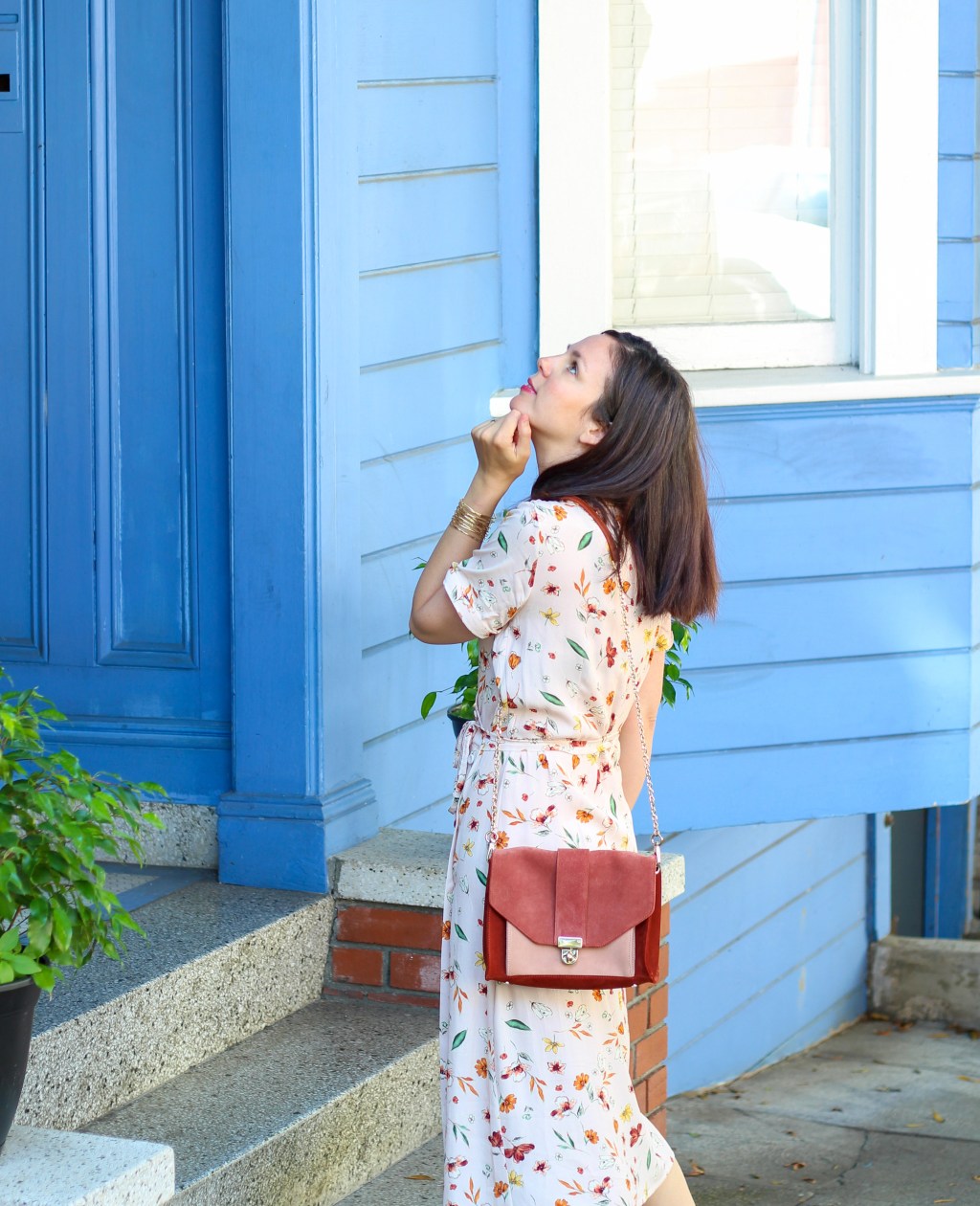 geraldine louvel beautyarchi look fleuri stella et Suzie San Francisco romantique