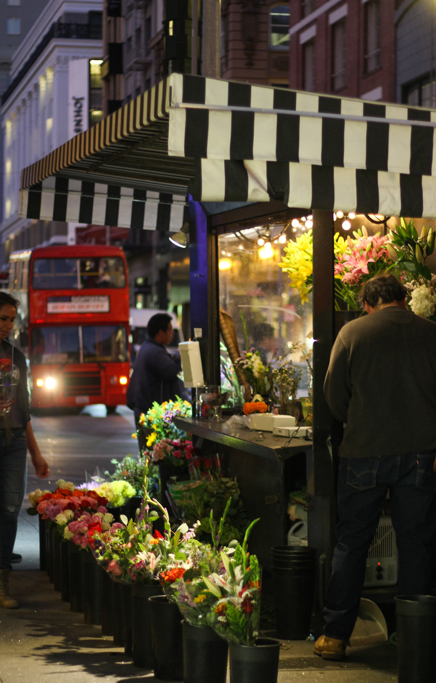 beautyarchi Francisco union square voyage photographies expatriation architecture fleuriste