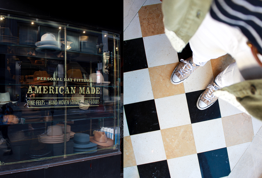 San Francisco union square voyage photographies expatriation converse