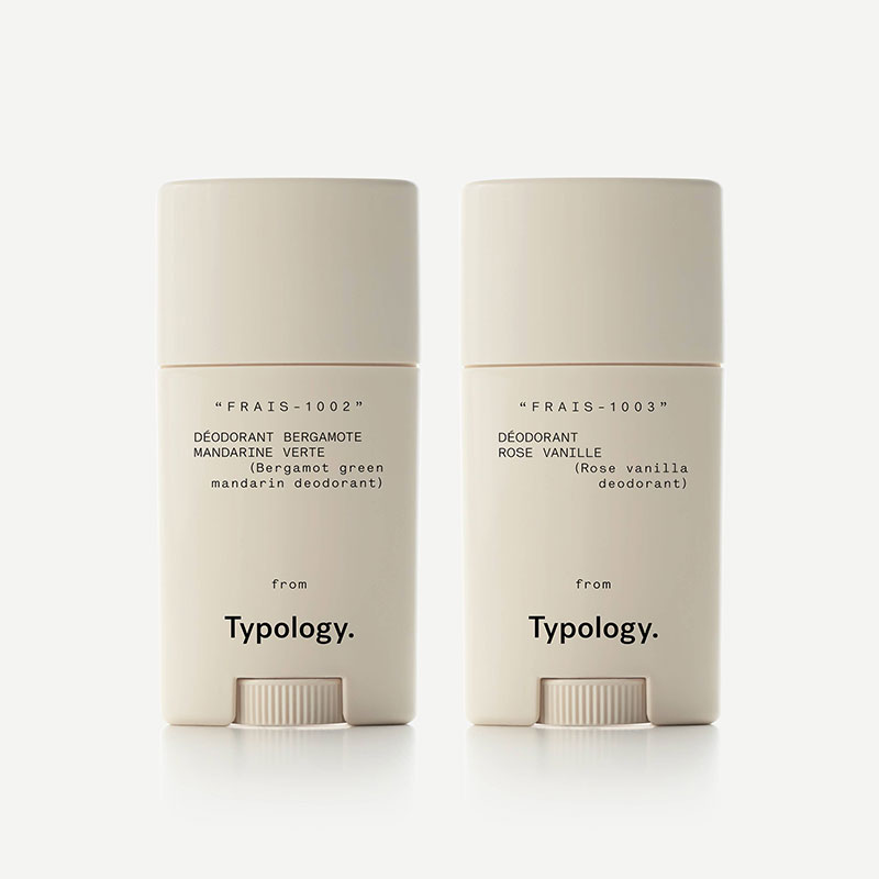 duo de deodorants typology paris 