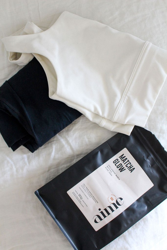 les routines bien-être du matin Aime skincare yoga Nike