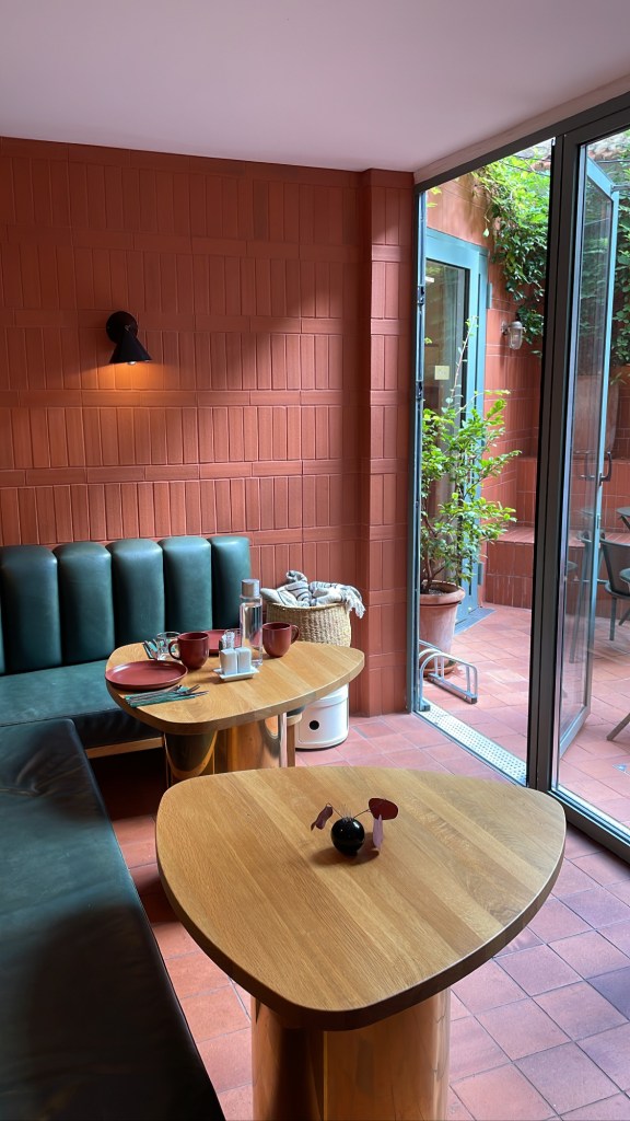 solo trip Paris hotel Ami lobby