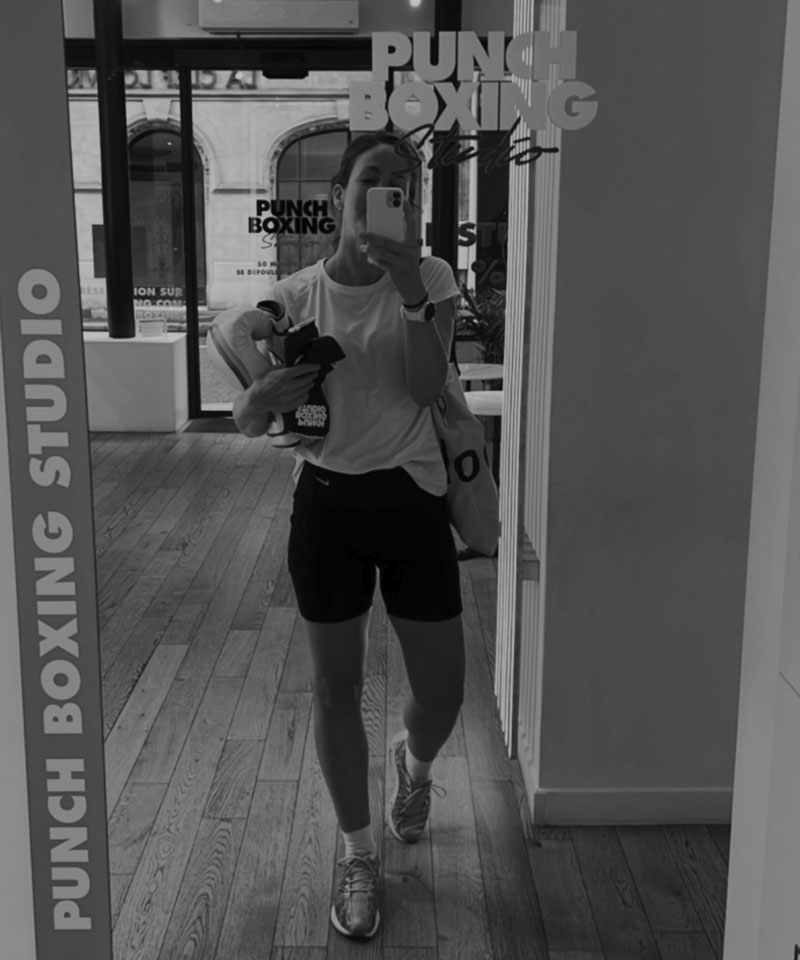 solo trip Paris punch boxing studio